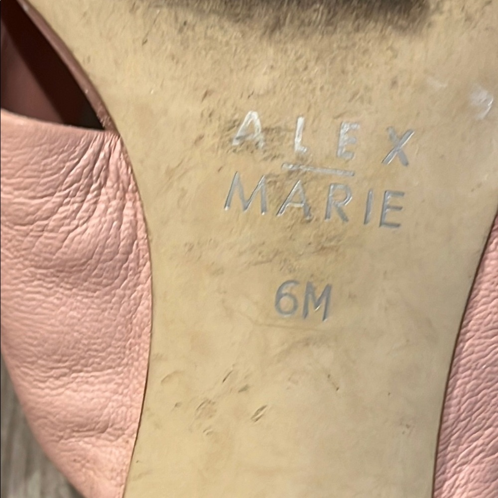 Alex Marie Pink Women's Sandals size 6 - Picture 5 of 6